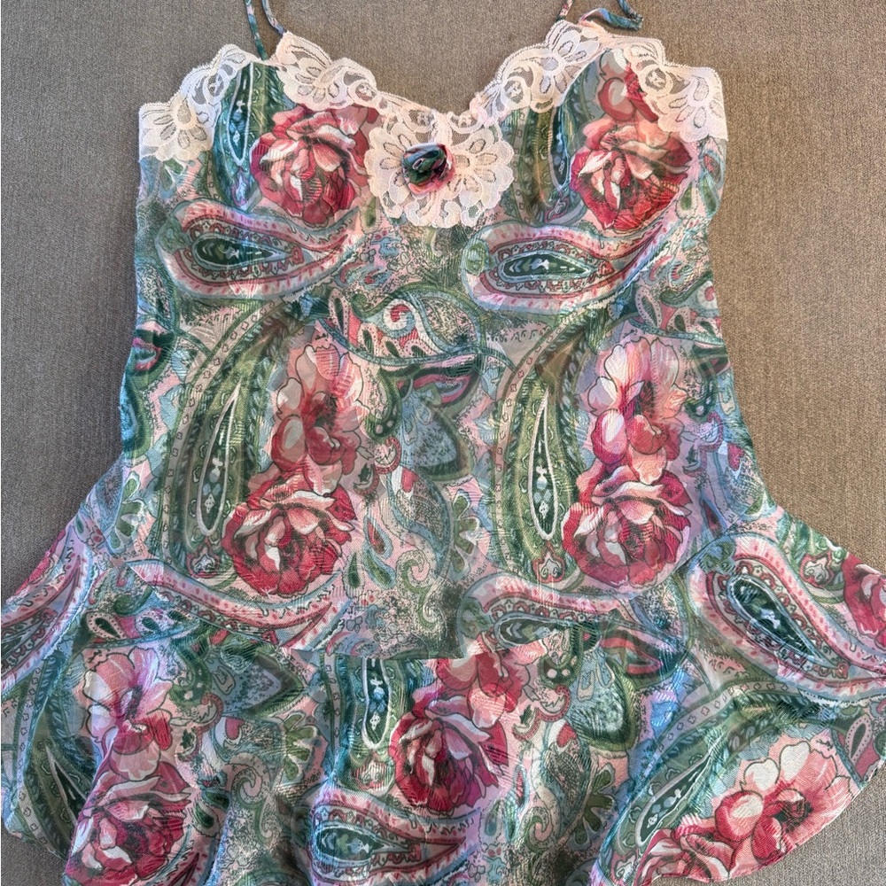 Vintage 90s Victoria’s Secret Gold Label Babydoll Slip - Picture 4 of 6